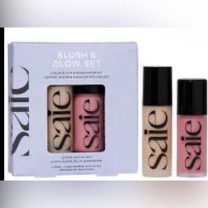 Saie Blush & Glow Set — Cream and Pink Liquid Blush Duo